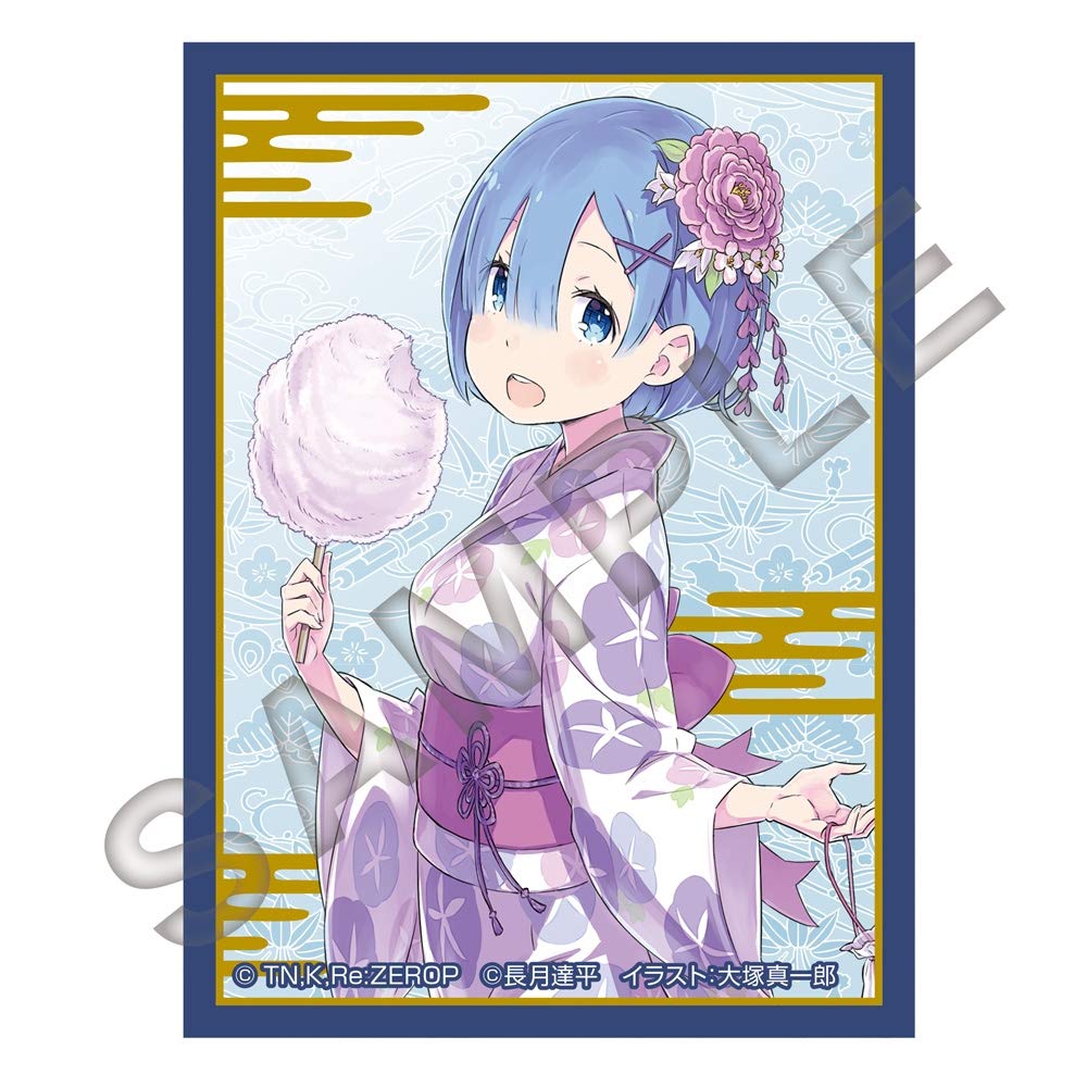 Re:ゼロから始める異世界生活 レム スリーブ Amazon.co.jp: MF文庫J 夏の学園祭2018 カードスリーブ Re:ゼロから